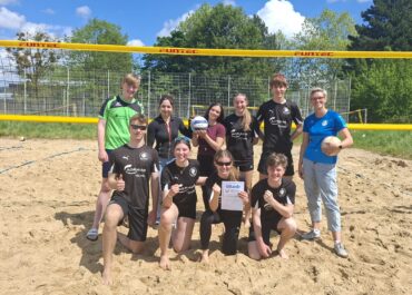 Erfolgreicher Heimspieltag für unser Beachvolleyball-Team