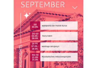 Highlights des Monats September