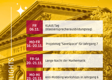 Highlights des Monats November