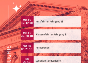 Highlights des Monats Oktober
